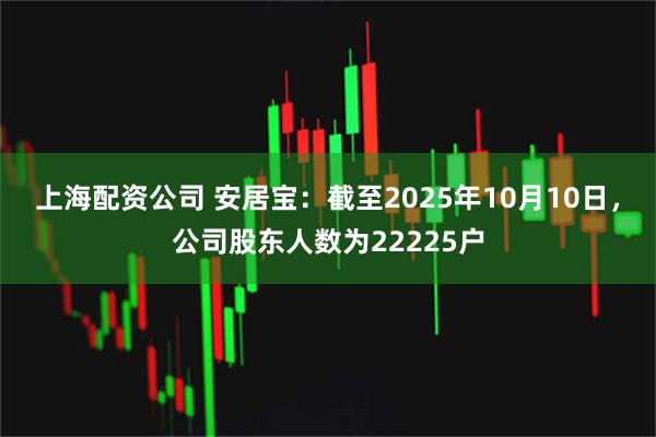上海配资公司 安居宝：截至2025年10月10日，公司股东人数为22225户