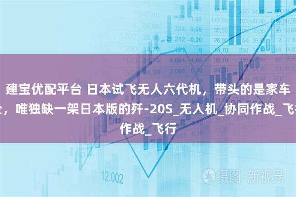 建宝优配平台 日本试飞无人六代机，带头的是家车企，唯独缺一架日本版的歼-20S_无人机_协同作战_飞行